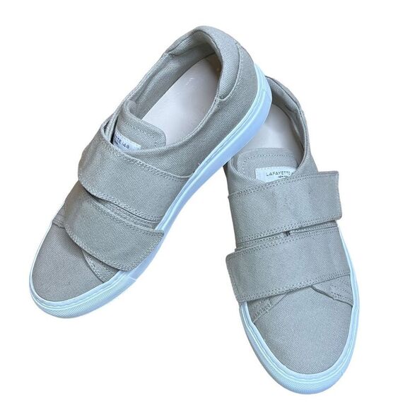 Lafayette 148 Kallie Sneaker in Light Grey NWOB Size 36 - Picture 1 of 7